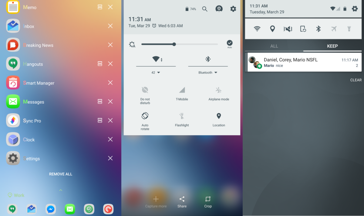 TouchWiz UI